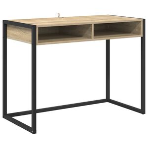 vidaXL Galds Sonoma Inženierijas koks 100 x 50 x 75 cm