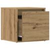 vidaXL Kastes atvilktne Artisan Oak 40,5x40x40 cm Engineered Wood