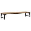 vidaXL Monitoru statīvs Artisan Ozols 85 x 23 x 15,5 cm