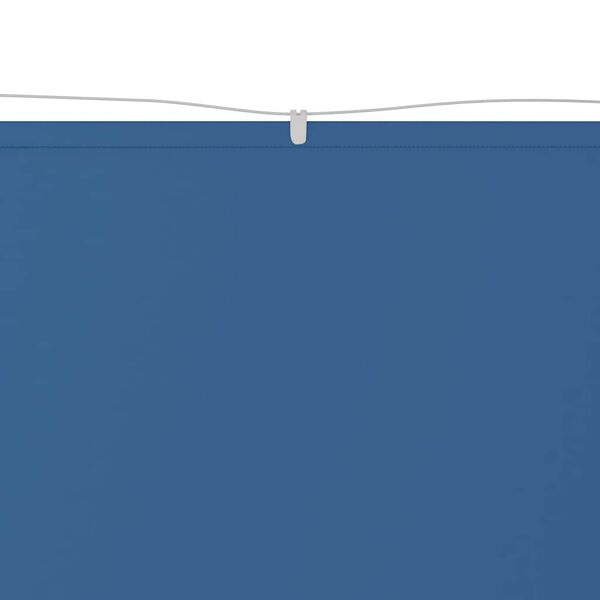 vidaXL vertikāla markīze, zila, 60x1000 cm, Oksfordas audums