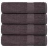 vidaXL roku dvieļi FROGN, 4 gab., antracīta krāsā, 50x100 cm, 360 g/m&sup2;