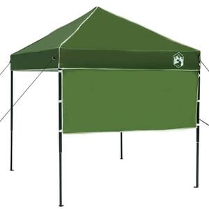 vidaXL Nojumes telts Zaļa 194 x 194 x 251 cm audums