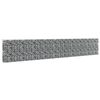 vidaXL gabions ar vāku, cinkots tērauds, 600x30x100 cm