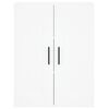 vidaXL augstais skapis, balts, 69,5x34x180 cm, inženierijas koks