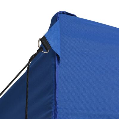 vidaXL saliekama telts, 3x4,5 m, 4 sānu sienas, ātri uzstādāma, zila