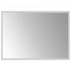 vidaXL LED vannas spogulis Caurspīdīgs 70 x 50 cm rūdīts stikls