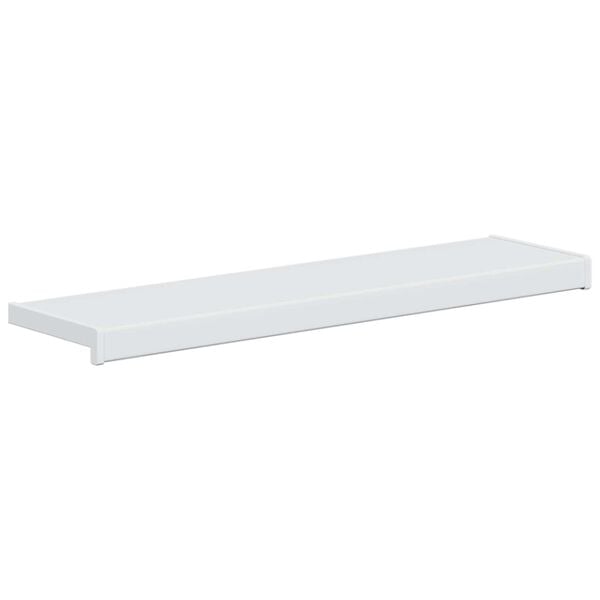vidaXL Logu palodze Balts 80 x 25 x 4,5 cm PVC