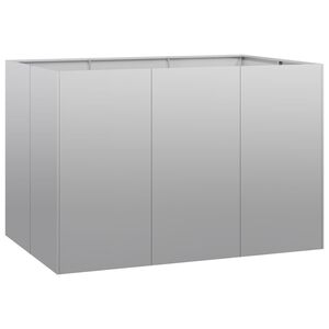 vidaXL puķu kaste, 120x80x80 cm, cinkots tērauds