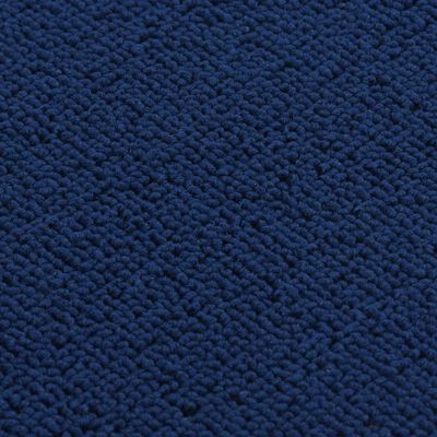 vidaXL kāpņu paklāji, neslīdoši, 15 gab., 75x20 cm, tumši zili