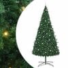 vidaXL Ziemassvētku eglīte Zaļa 400 cm PVC