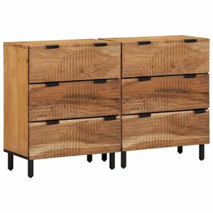 vidaXL Sāngaldu komplekts 2 gab. 120 x 33 x 75 cm Cietā akācijas koks