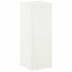 vidaXL Augu statīvs Balts 30 x 30 x 80 cm Tērauds