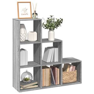 vidaXL telpas sadalītājs, grāmatu plaukts, 3 līmeņi, 99x29x99 cm