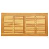 vidaXL Galda virsma Eļļa dabīgā 100 x 50 x 2 cm Cietā akācijas koks