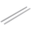 vidaXL Vītņu stienis 2 pcs Sudraba 6 x 170 mm Tērauds