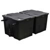 vidaXL bioloģiskais dīķa filtrs, 12000 l/h