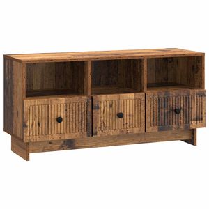 vidaXL Televizora skapī&scaron;a ar atvilktni Vecs koks 102 x 34,5 x 50 cm