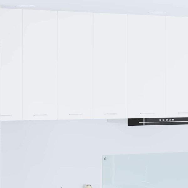 vidaXL Piekarams skapītis Balts 30 x 31 x 80 cm Inženierijas koks