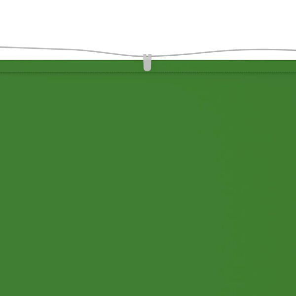 vidaXL vertikāla markīze, gaiši zaļa, 60x600 cm, Oksfordas audums