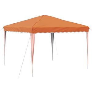 vidaXL Pop-up svinību teltis 288 x 288 x 245 cm Oranža Oksforda audums