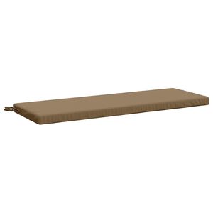 vidaXL Solspilvens SOEST 100% poliesters Pelēkbrūna 100 x 40 x 5 cm