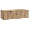 vidaXL Sienā piestiprināms TV skapis 98 x 41 x 30 cm Artisan Ozols