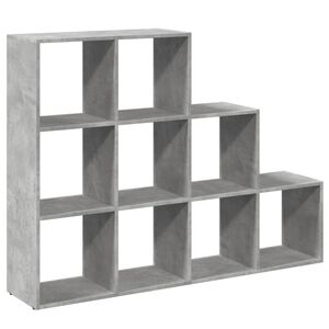 vidaXL telpas sadalītājs, grāmatu plaukts, 3 līmeņi, 137,5x29x103,5 cm