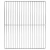 vidaXL Grila restes 40 x 35 cm Nerūsējo&scaron;s tērauds Sudraba