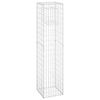 vidaXL vertikāls gabions, 40x40x180 cm, dzelzs