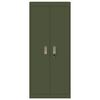 vidaXL Skapītis Olīvu zaļ&scaron; 60 x 40 x 140 cm Tērauds