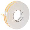 vidaXL Pa&scaron;līpo&scaron;a putas lente 2 gab. Balts 10mm x 10m CR putuplasts