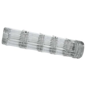 vidaXL Lauku žogs Sudraba 100 x 0,8 m Cinkots tērauds