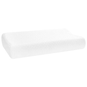vidaXL Gulē&scaron;anas spilvens 60 x 37 x 12,5 cm Vidējs Atmiņas putas Balts