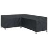 vidaXL Mēbeļu pārklājs 250 x 180 x 80 cm 420D Oksforda audums L-forma
