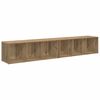 vidaXL TV skapī&scaron;u komplekts 2 pcs Artisānā ozols 37 x 35 x 107cm
