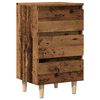 vidaXL Nakts skapis Old Wood 40x35x69 cm Engineered Wood