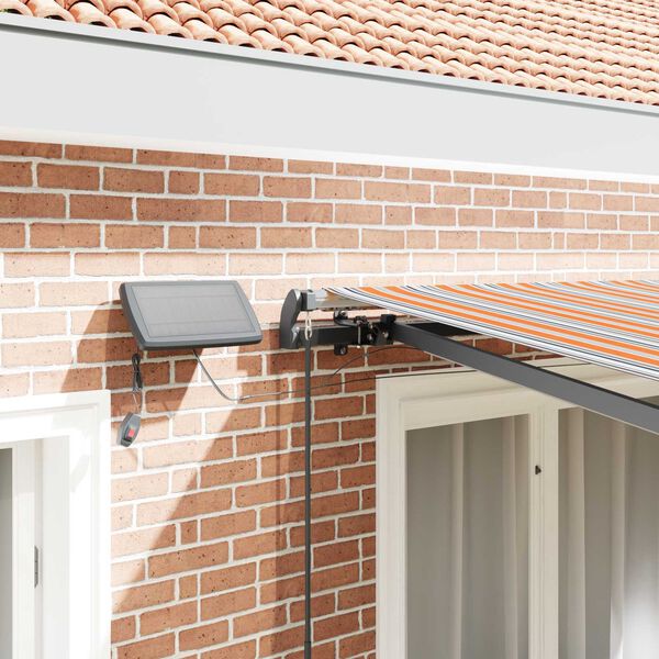 vidaXL Izvelkams jumtiņ&scaron; Daudzkrāsains 300 x 250 cm audums