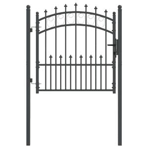 vidaXL Žoga vārti ar naglām EMMEN 104 x 97 cm Pulverkrāsots tērauds