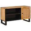 vidaXL Televizora skapī&scaron;a Brūna 80 x 33 x 46 cm Cieta mango koksne
