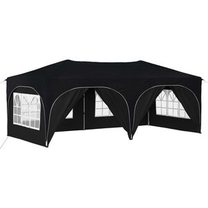 vidaXL Pop-up svinību teltis Antracīts 575 x 288 x 245 cm