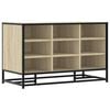 vidaXL Apavu sols sonoma ozols 84x40x53,5 cm inženierijas koks metāls