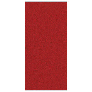vidaXL Durvju paklājs Sarkans un Melns 120 x 250 cm 100% poliamīds