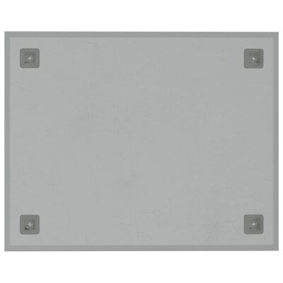 vidaXL magnētiskā tāfele, stiprināma pie sienas, balta, 50x40 cm