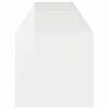 vidaXL TV sienas skapītis 2 pcs Spīdīga Balta 78,5 x 31 x 29,5 cm