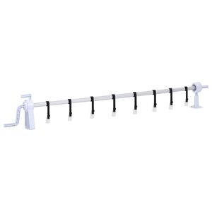 vidaXL baseina pārklāja stiprinājums ar plastmasas pamatni