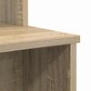 vidaXL Galds Sonoma ozols 120,5 x 44 x 88,5 cm Inženierijas koks