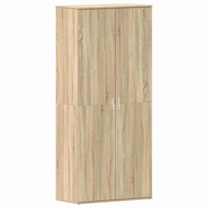 vidaXL Apavu skapis 80 x 39 x 178 cm Inženierijas koks Sonoma ozols