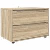 vidaXL Skapītis 80 x 48 x 57 cm Inženierijas koks Sonoma ozols