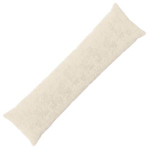 vidaXL Spilvenu pārvalks HEERLEN Balts 40 x 145 cm Mākslīga tru&scaron;a