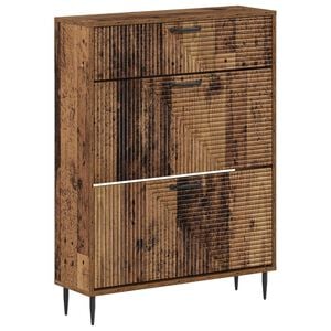 vidaXL Apavu skapis HAARLEM 78 x 24 x 103 cm Inženierijas koks